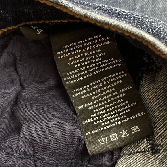 J. BRAND Capri Mid Rise Denim Sublime Size 24 - Picture 13 of 16